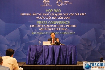 Участники SOM1 одобрили 4 предложенных Вьетнамом приоритета сотрудничества АТЭС - ảnh 1